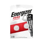 ENERGIZER CR2032 Lithium 3V button cell battery (2 pcs.)